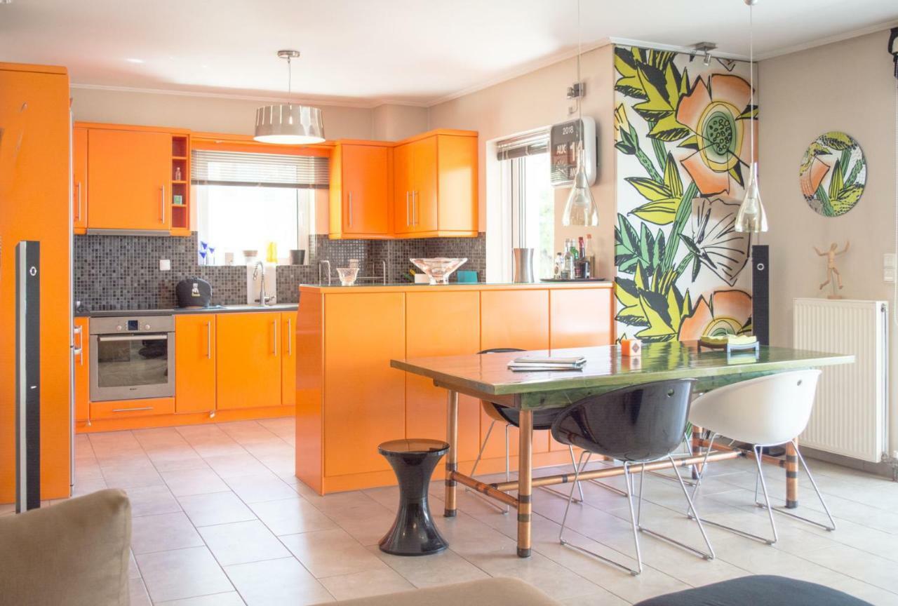 Designer'S Apartment Close To City Center Athén Kültér fotó